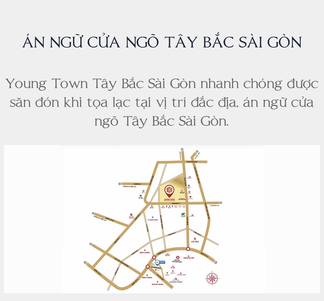 đất nền young town tây bắc sài gòn