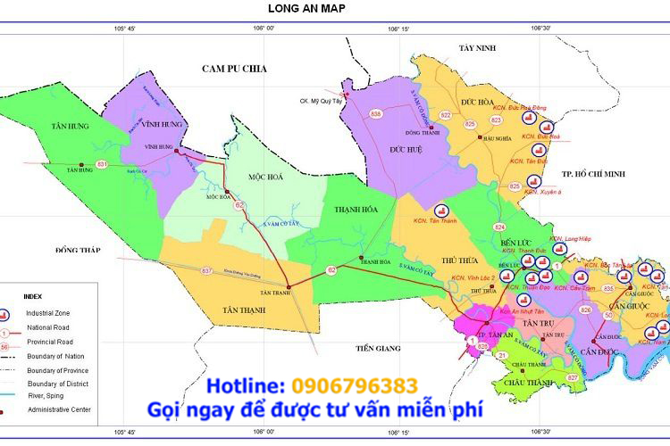 bất động sản long an